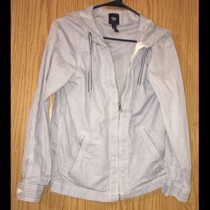 Blue striped Gap zip up jacket!